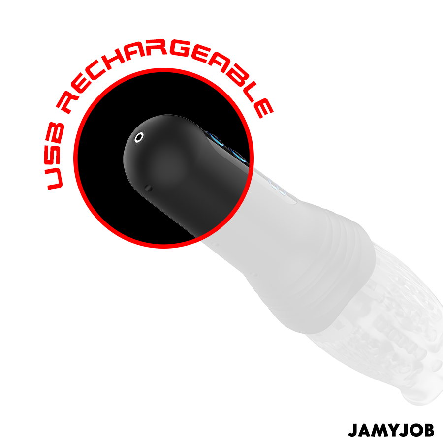 JAMYJOB - BLOW-R Masturbator mit Stoß- und Rotationsfunktion