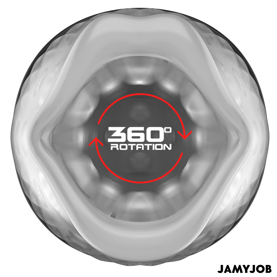 JAMYJOB - BLOW-R Masturbator mit Stoß- und Rotationsfunktion
