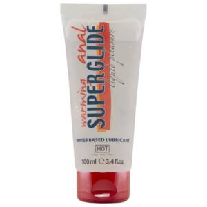 HOT - ANAL SUPERGLIDE WÄRMENDES GLEITGEL AUF WASSERBASIS 100 ML
