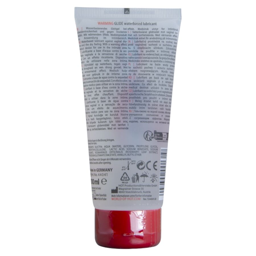HOT - Wärmendes Gleitgel auf Wasserbasis 100 ml