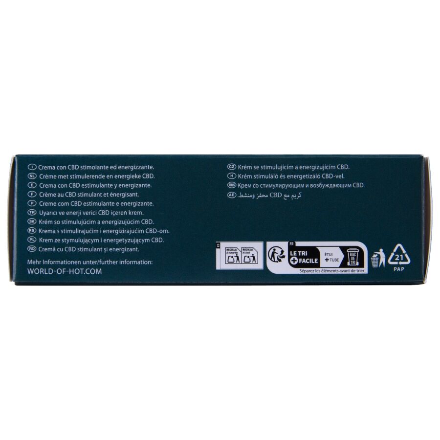 HOT - Masturbationscreme mit CBD Unisex 100ml