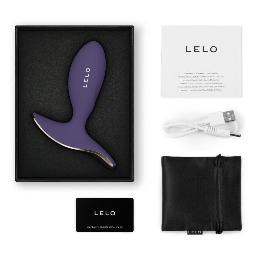 LELO - SURFER 2 UNISEX ANALVIBRATIONSPLUG CYBER LILA