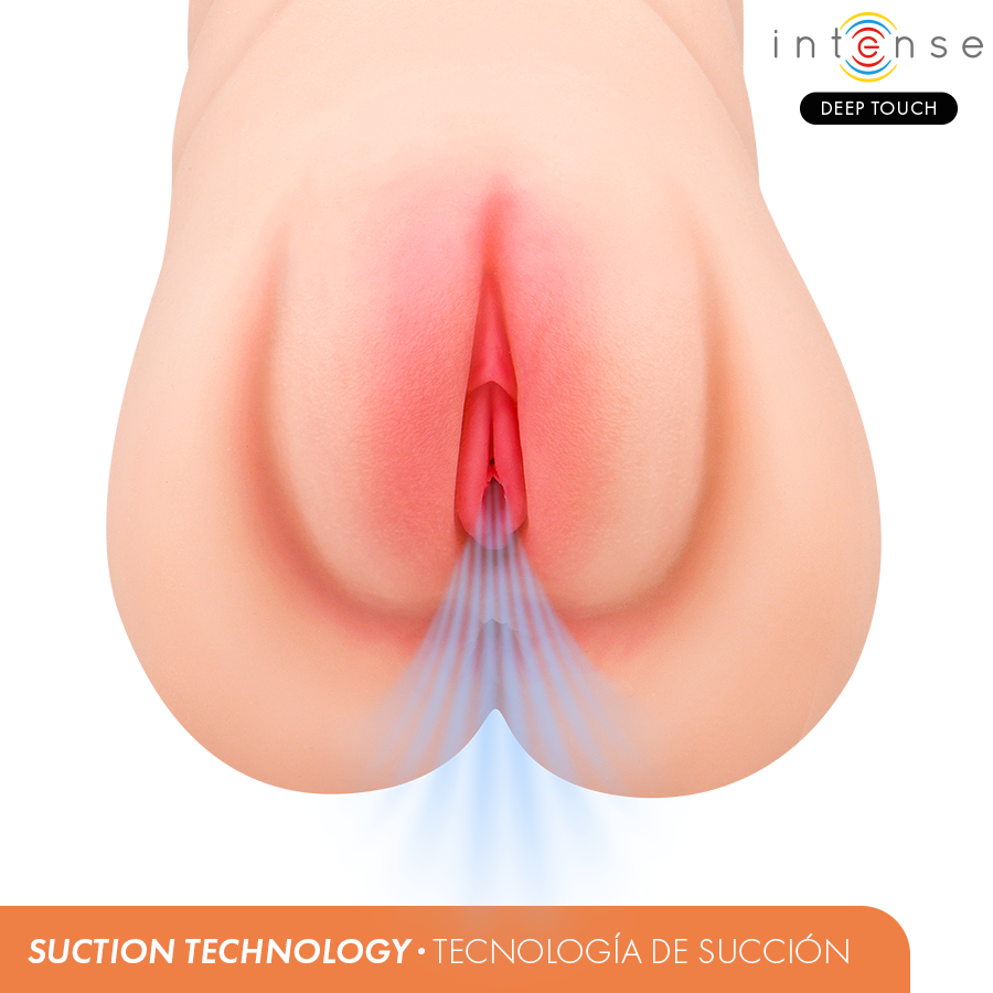 INTENSE DEEP TOUCH - KRISTA VAGINALMASTURBATOR MIT SOG-, VIBRATIONS- UND STIMMEFFEKT 1,2 KG