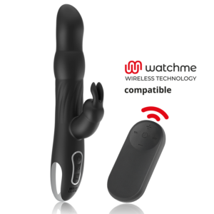 BRILLY GLAM - MOEBIUS RABBIT-VIBRATOR & ROTATOR + WATCHME-FERNBEDIENUNG