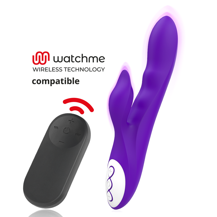 GALATEA - Galo Violetter Vibrator + Watchme-Fernbedienung