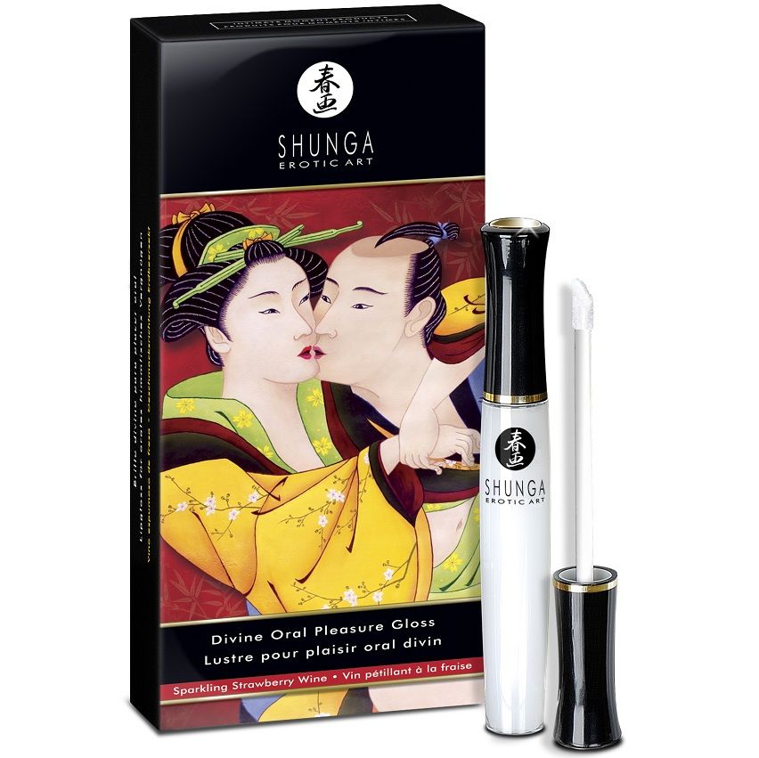 SHUNGA - Göttlicher Lipgloss Erdbeere & Cava