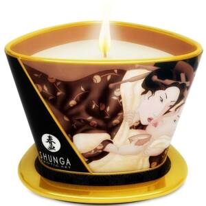 SHUNGA - MINI CARESS BY CANDLELIGHT Schokoladenmassagekerze 170 ml