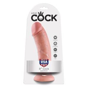 KING COCK - 8 Dildo Fleisch 20,3 cm