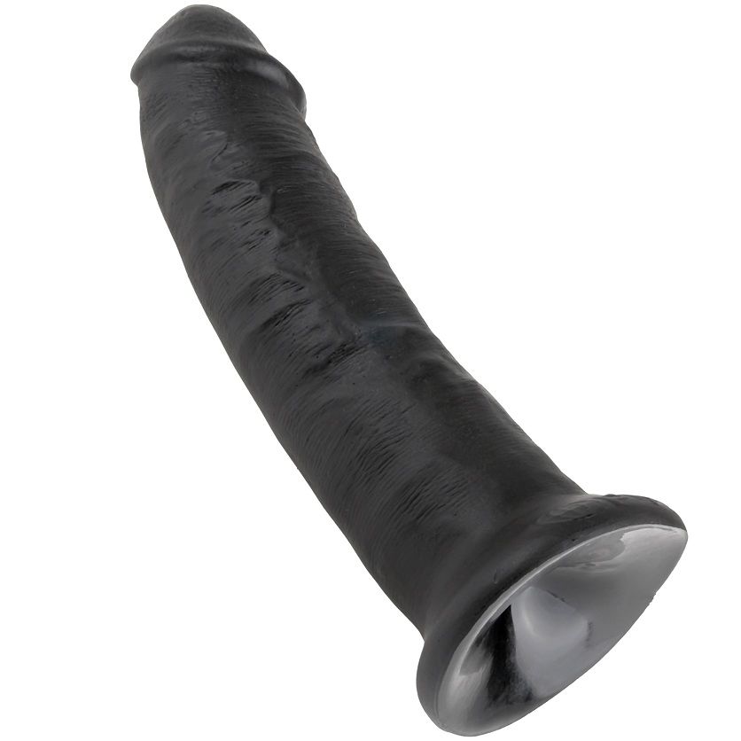 KING COCK - 9 Dildo Schwarz 22,9 cm