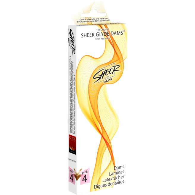 SHEER GLYDE - DAMS LATEXLAMINAS ORALSEX BEERE