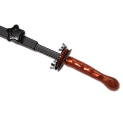 METAL HARD - Analplug mit Struktur