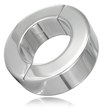 METAL HARD - Hodenring aus Edelstahl, 20 mm
