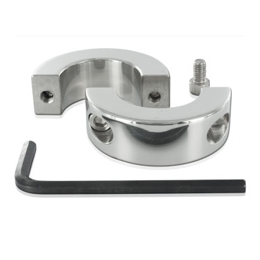 METAL HARD - Hodenring aus Edelstahl, 30 mm