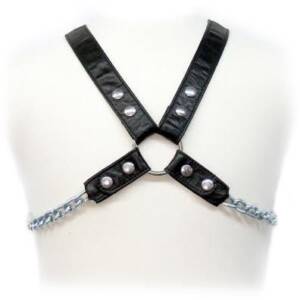 LEATHER BODY - Ketten-Harness II