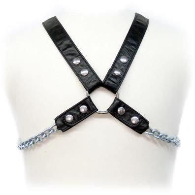LEATHER BODY - Ketten-Harness II