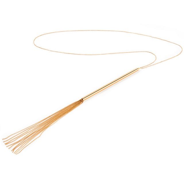 BIJOUX - MAGNIFIQUE METALLKETTE / Peitsche
