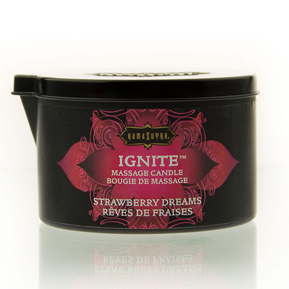 KAMASUTRA - STRAWBERRY DREAMS Massagekerze 170 g