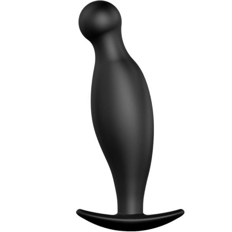 PRETTY LOVE - Silikon Analplug 11,7 cm Schwarz
