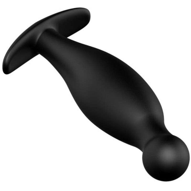 PRETTY LOVE - Silikon Analplug 11,7 cm Schwarz