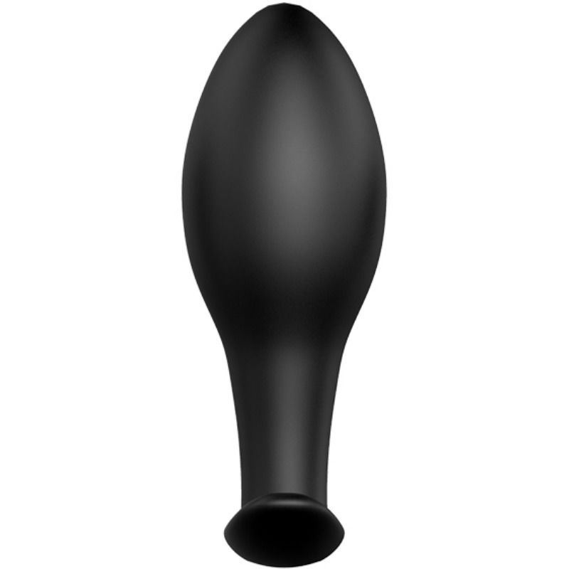 PRETTY LOVE - Analplug Ankerform Silikon 12 Vibrationsmodi Schwarz