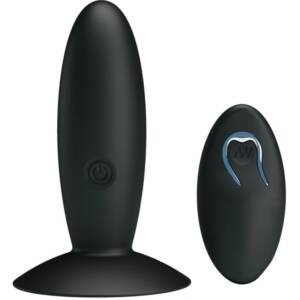 PRETTY LOVE - Wiederaufladbarer Analplug mit Vibration und Kontrolle