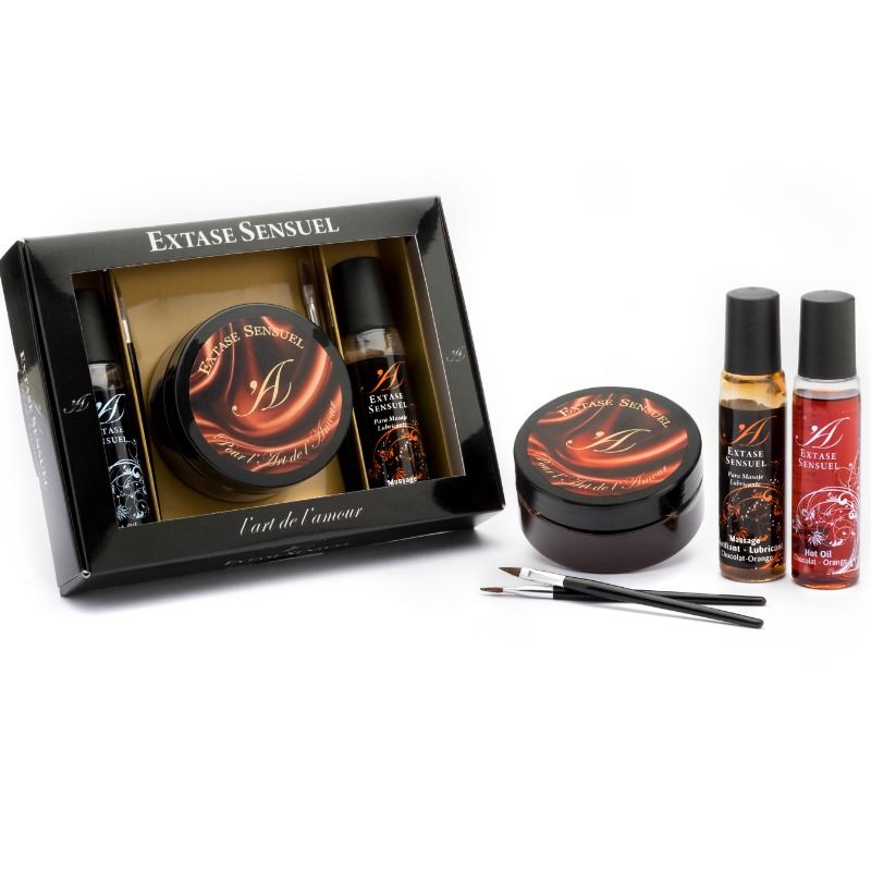 EXTASE SENSUAL - Aphrodisiakum Schokoladen-Truhe Kit