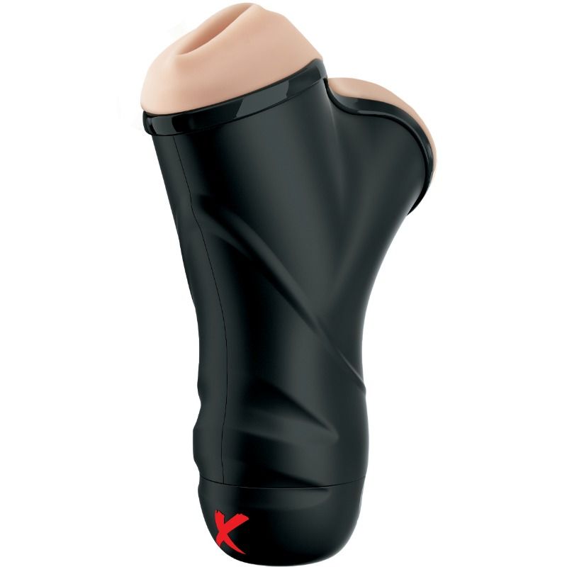 PDX ELITE - Vibrierender Stroker mit Doppelpenetration
