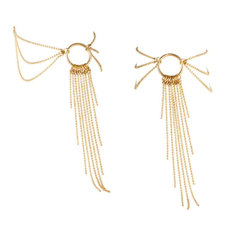 BIJOUX - MAGNIFIQUE Goldene Fußarmbänder