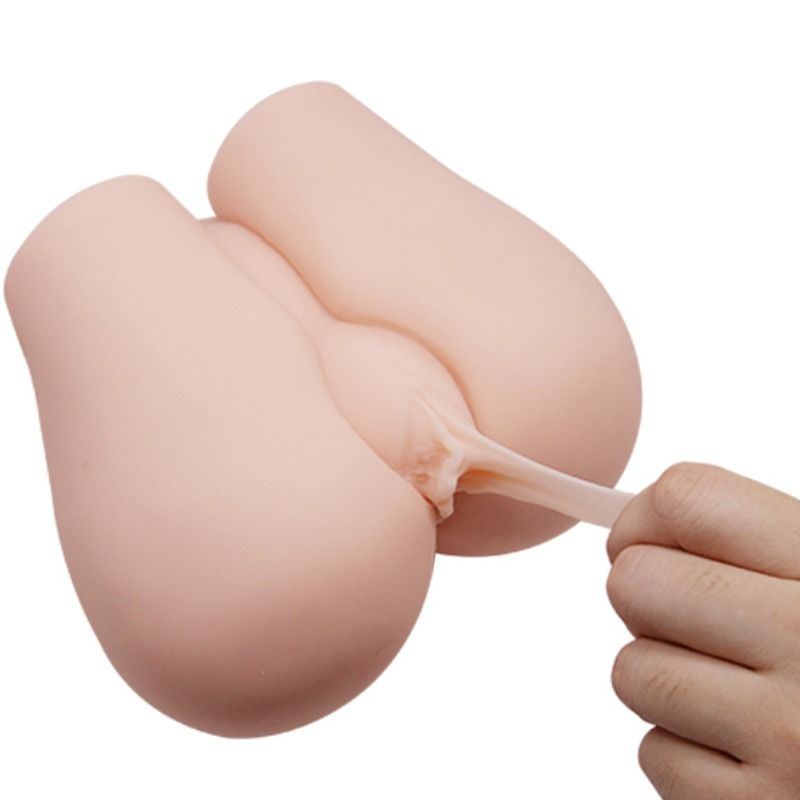 CRAZY BULL - Realistische Vagina und Anus mit Vibrationsposition 3