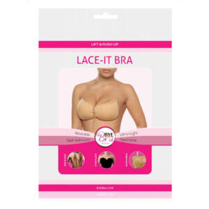 BYE-BRA - SPITZEN-PUSH-UP BEIGE CUP A