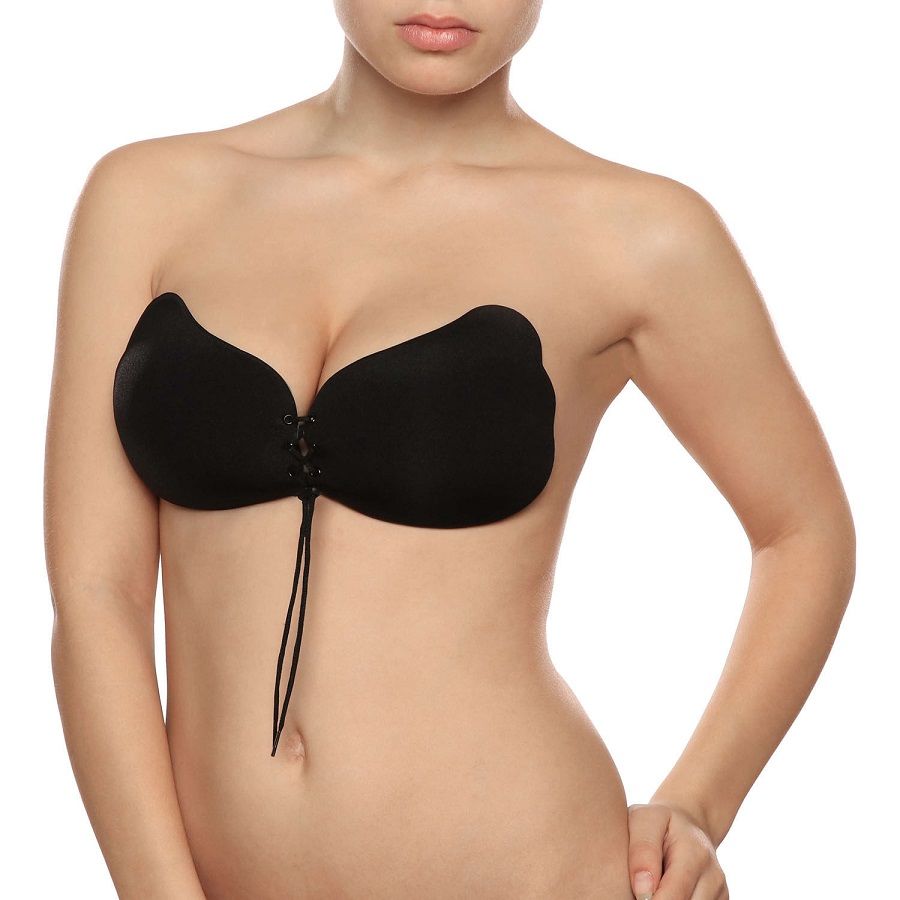 BYE-BRA - LACE-IT ENHANCEMENT PUSH-UP Schwarz Cup A