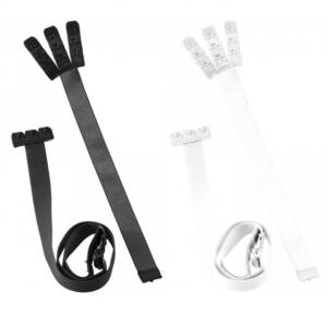 BYE-BRA - BH-Adapter mit offenem Rücken Schwarz & Weiß