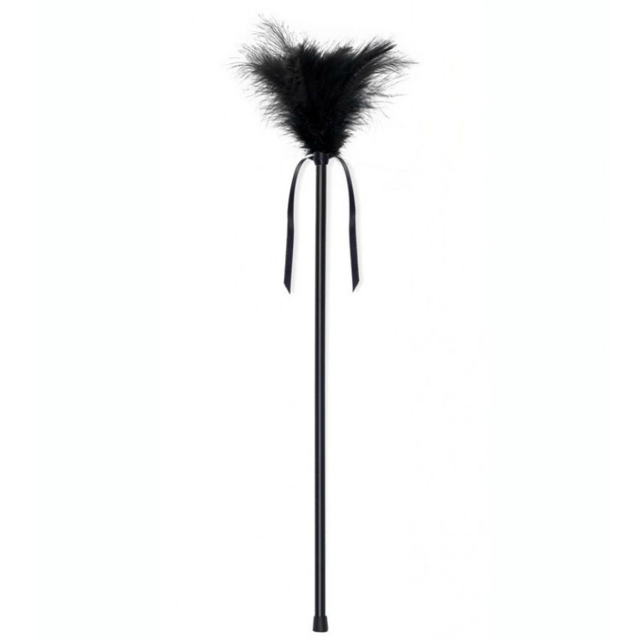 SCHWARZE FEDERN 40 CM