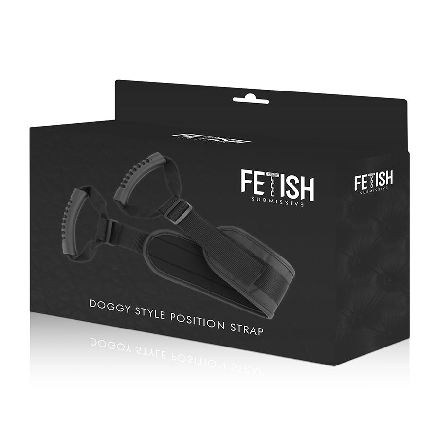 FETISH SUBMISSIVE - Hunde-Harness mit Neopren-Futter
