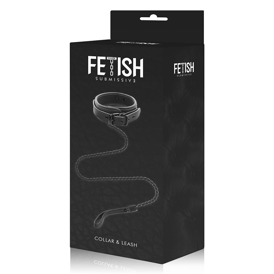 FETISH SUBMISSIVE - KETTENHALSKETTE MIT NEOPREN-FUTTER