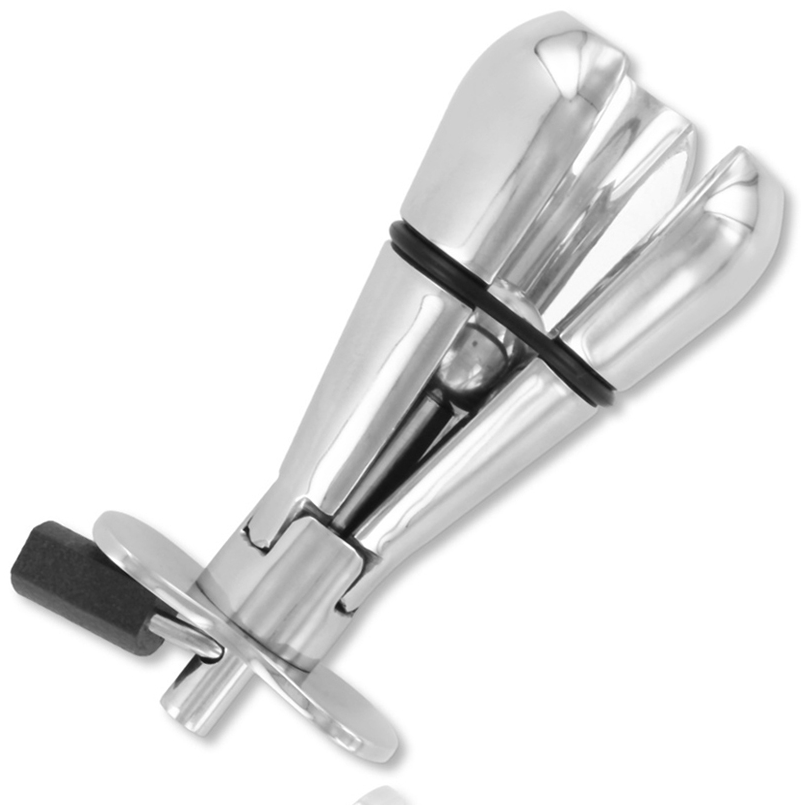 METAL HARD - Analplug mit Verriegelung