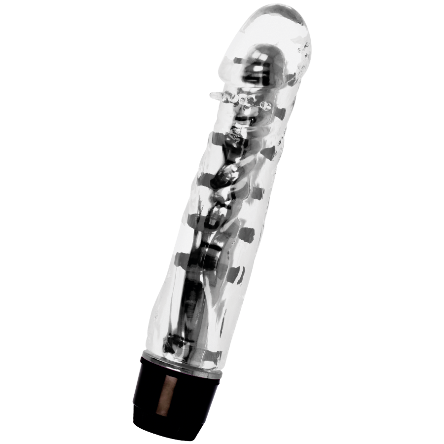 GLOSSY - LENNY VIBRATOR Schwarz