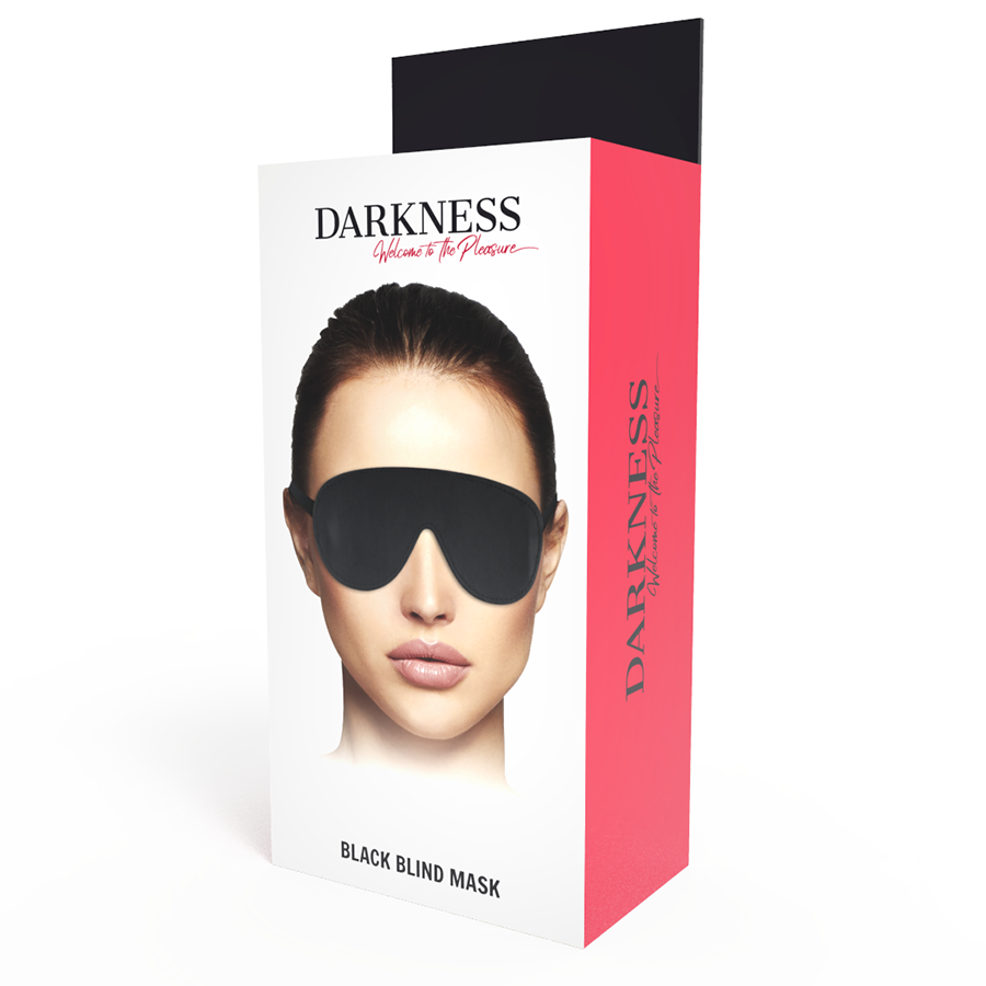 DARKNESS - Hochwertige schwarze Maske