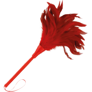 DARKNESS - Roter stimulierender Stift 24 cm