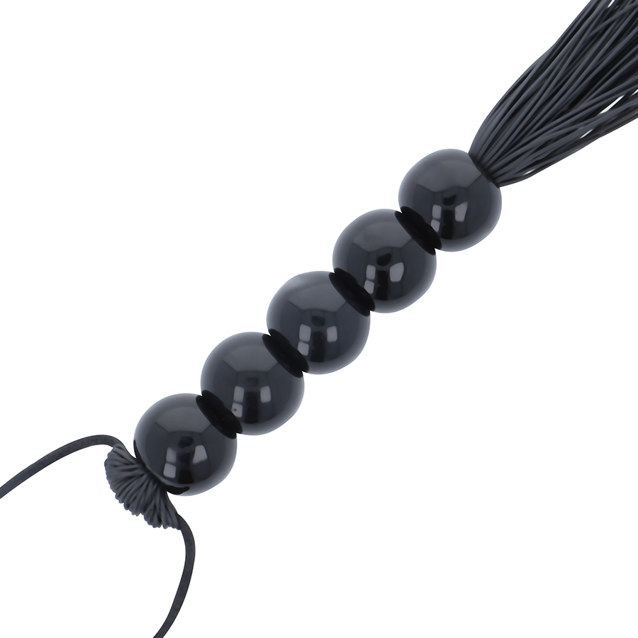 DARKNESS - Dünne schwarze Bondage-Peitsche