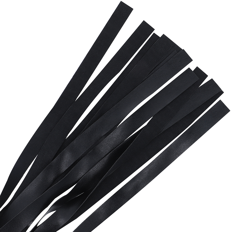 DARKNESS - Schwarze Bondage-Peitsche 51 cm