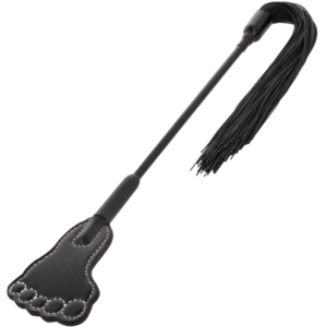 DARKNESS - Fetisch-Crop und schwarze Peitsche