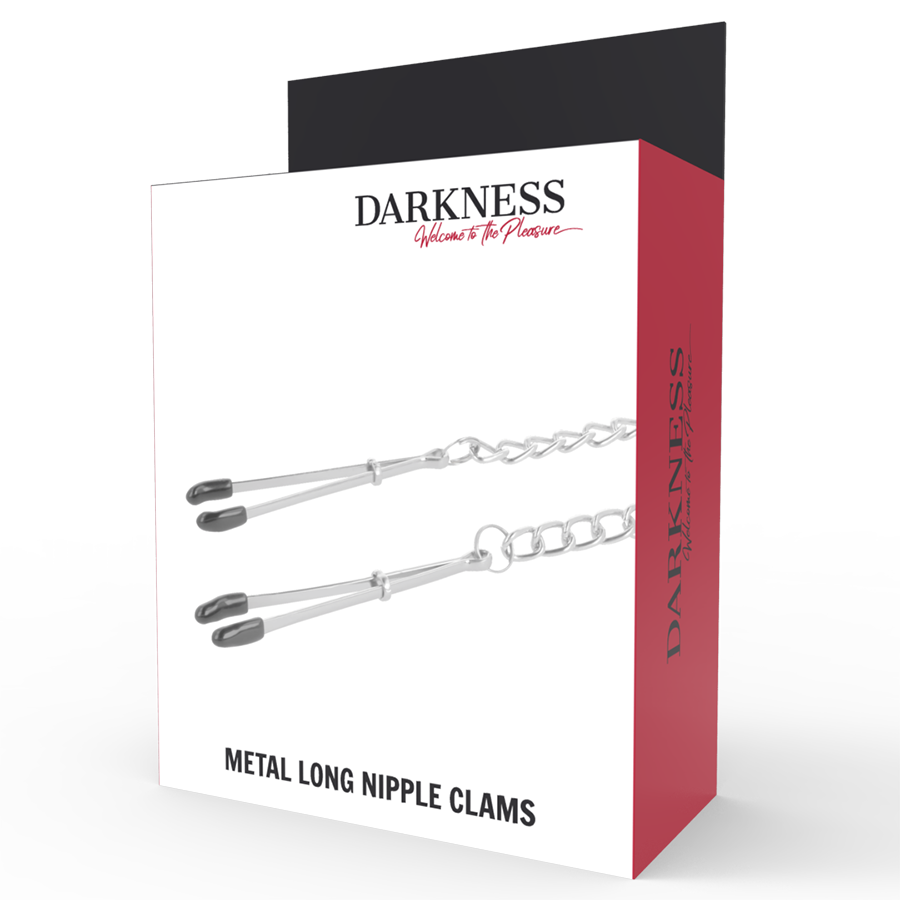 DARKNESS - Einstellbare Metall-Nippelklemmen