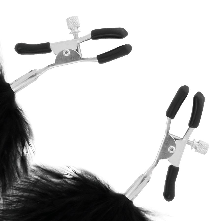 DARKNESS - Pom-Pom-Nippelklemmen 2