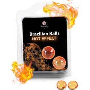 SECRETPLAY - Brazilian Balls mit Wärmeeffekt, 2 Einheiten