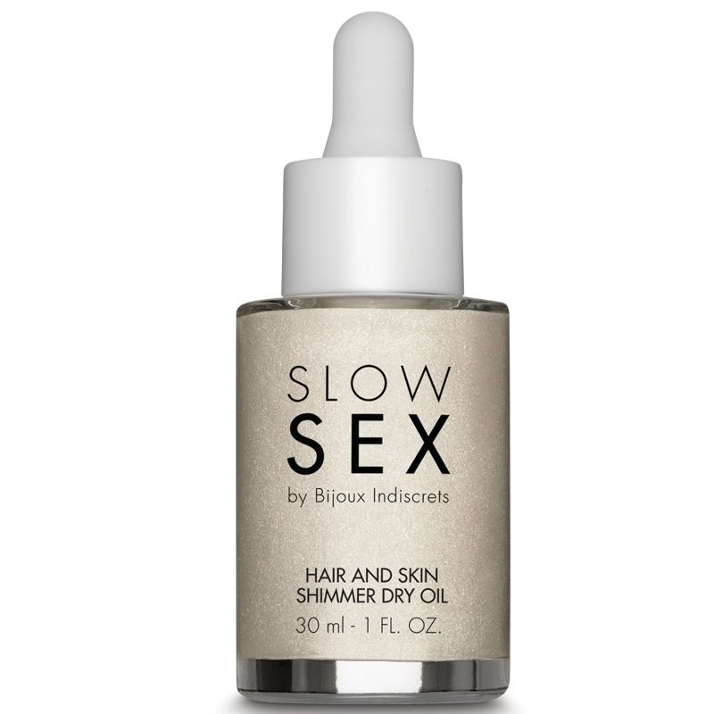 BIJOUX – SLOW SEX multifunktionales, leuchtendes Trockenöl 30 ml