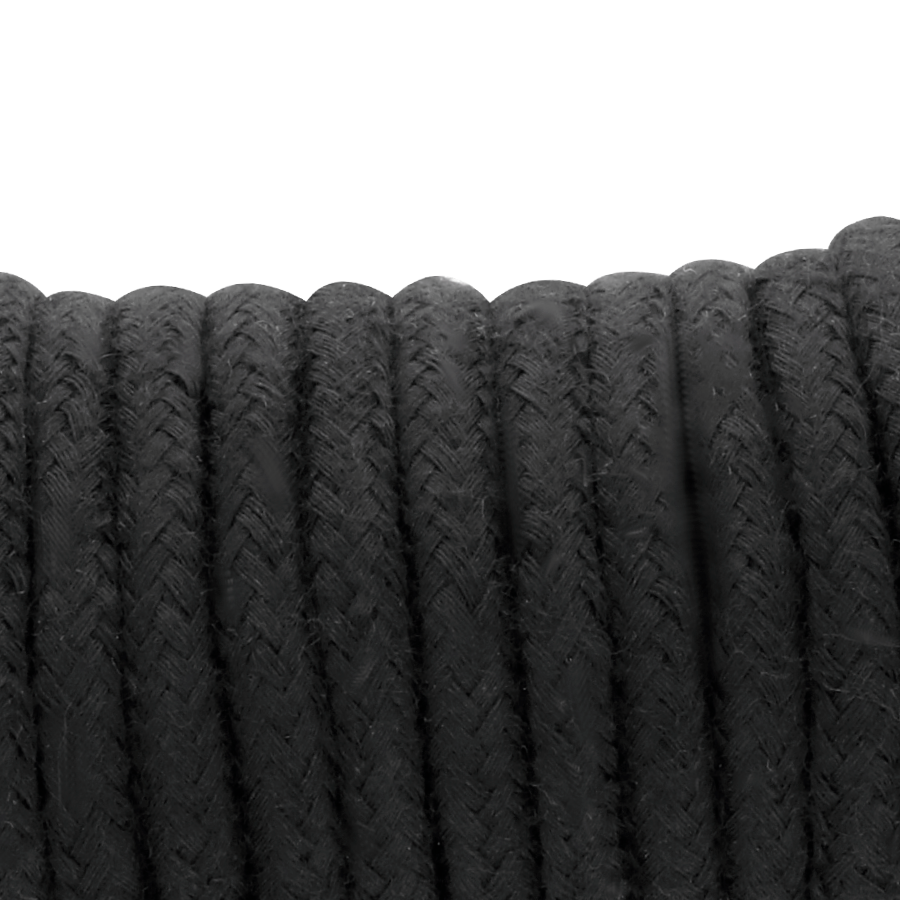 DARKNESS - Japanisches Seil 10 m Schwarz