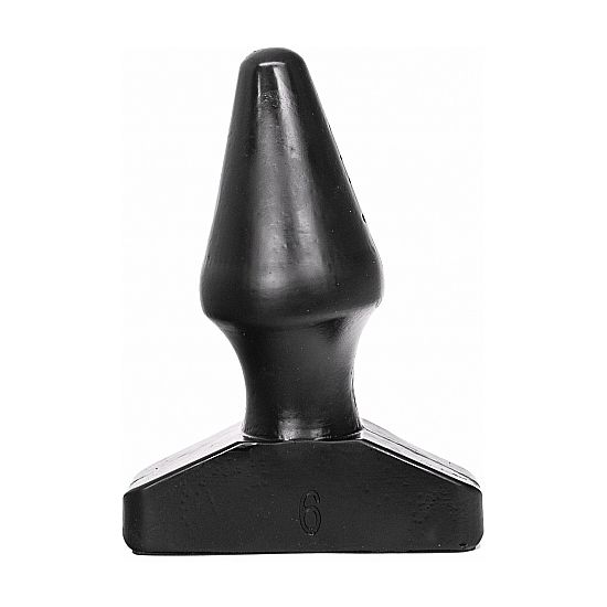 ALL BLACK - Analplug 15,5 cm