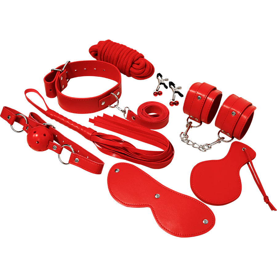 EXPERIENCE - BDSM-Fetisch-Set Rote Serie