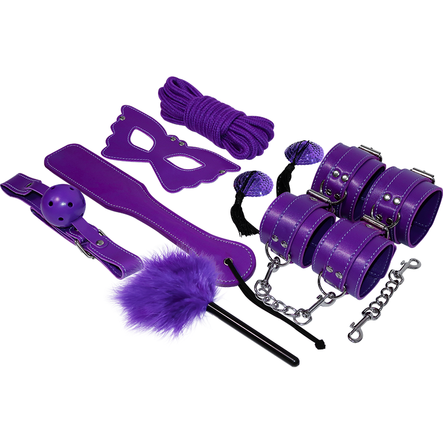 EXPERIENCE - BDSM-Fetisch-Set Lila Serie